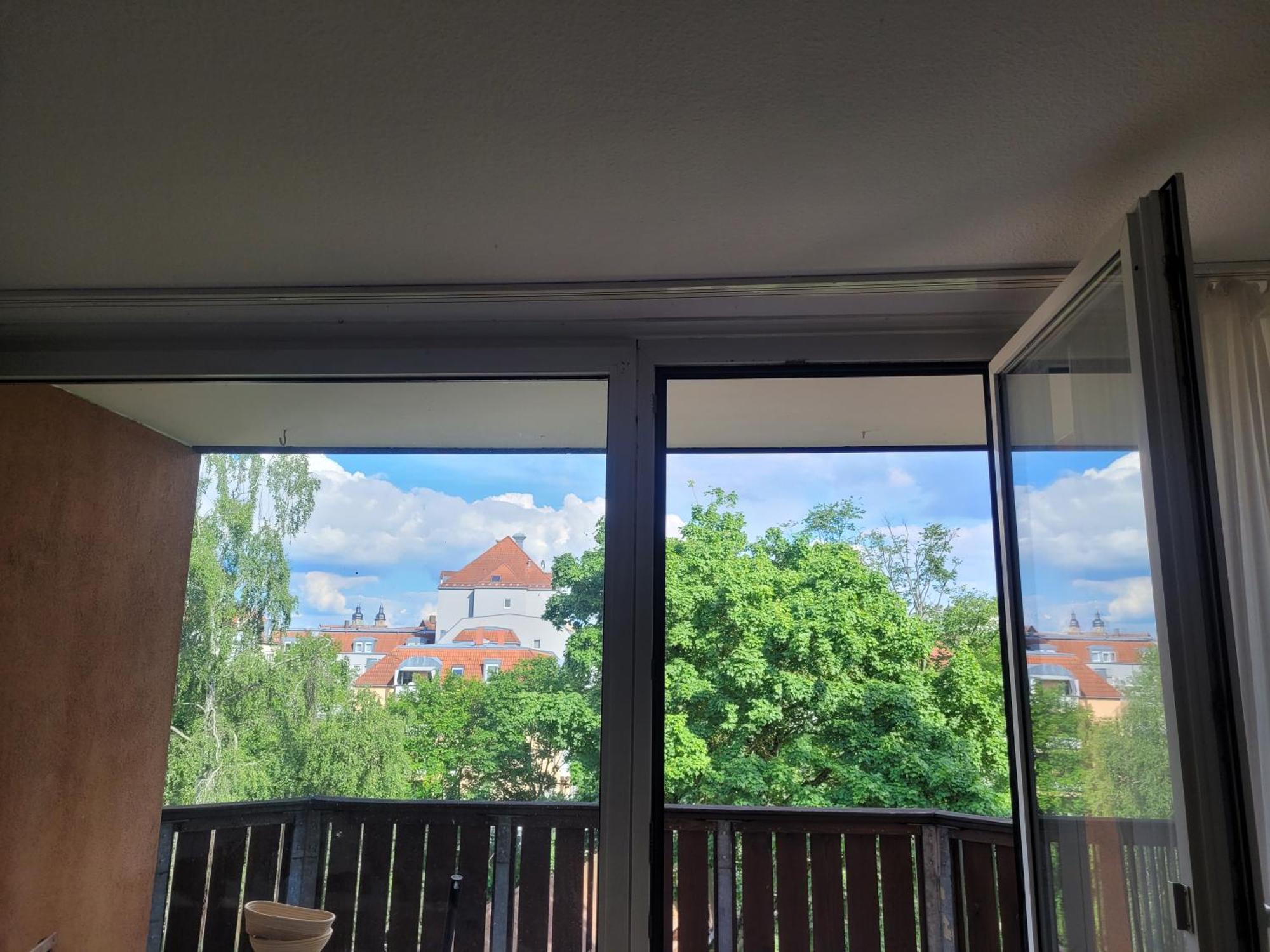Zentrale 2 Zimmer-Wohnung Mit Balkon Bayreuth Exteriör bild